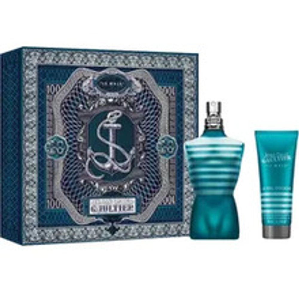 Jean Paul Gaultier Le Male Great Gift Set EDT 125 ml shower gel and Le Male 75 ml 125ml