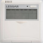 Сплит-система кондиционер кассетный Lessar LS-HE18BCWA2/LU-HE18UWA2/LZ-B4COBA на 50 м²