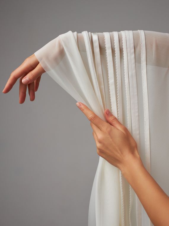 Сетка эластичная Lauma, арт. 556, айвори 004