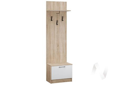 Тумба с вешалкой Прихожая Денвер