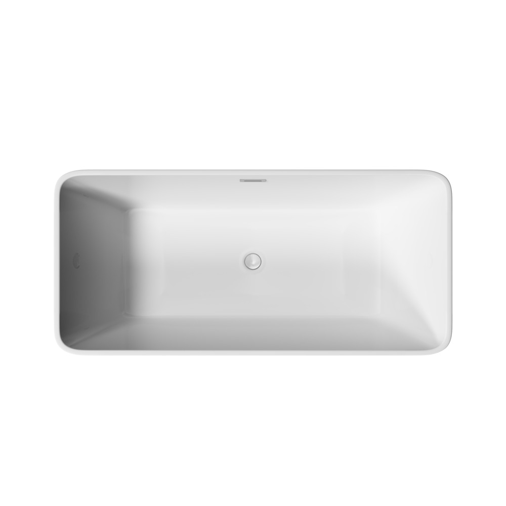 Ванна Sancos Dama акриловая отдельностоящая, белый 1700x800x580мм