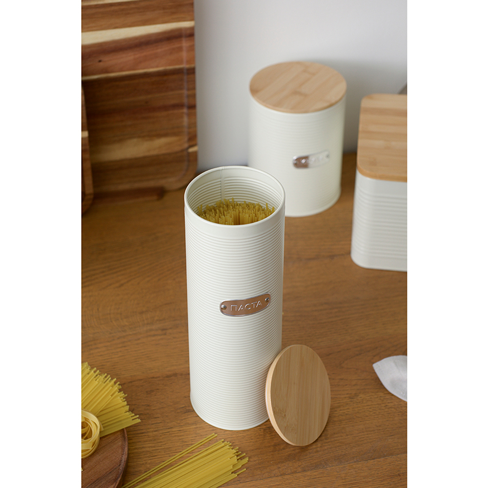 Банка для хранения 2.7л Smart Solutions Irmel молочная