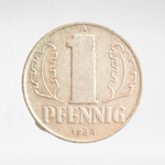 Germany, 1 Pfennig, 1964, (Berlin Mint - "A"), VF