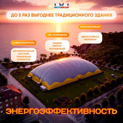 Крытый футбольный манеж Домашнее поле, 48x24x9 м