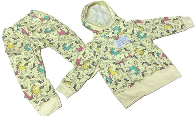 Комплект на девочку "Единороги" на рост 92 см