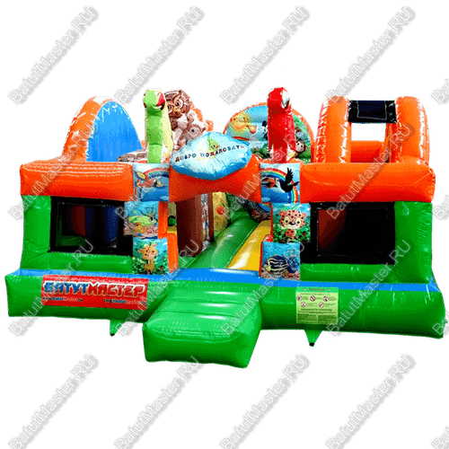 Коммерческий надувной батут "Четыре стихии"