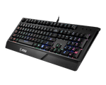 Игровая Клавиатура MSI Vigor GK20 RU, 108 клавиш, RGB SHOW,  кабель 1,8м, USB2.0