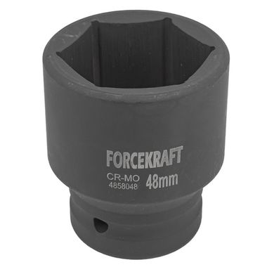 Головка ударная 1'', 48мм (6гр.) FORCEKRAFT FK-4858048