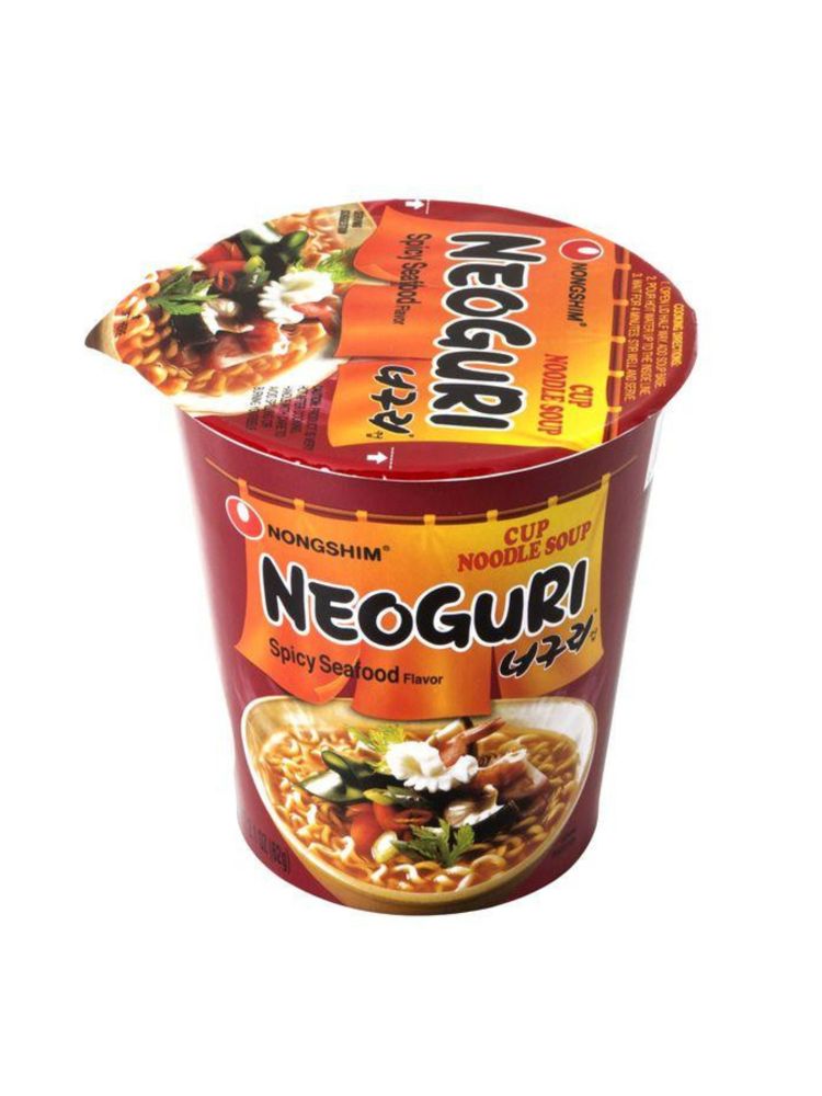 Лапша Nongshim Neoguri Spicy c морепродуктамы 62 г