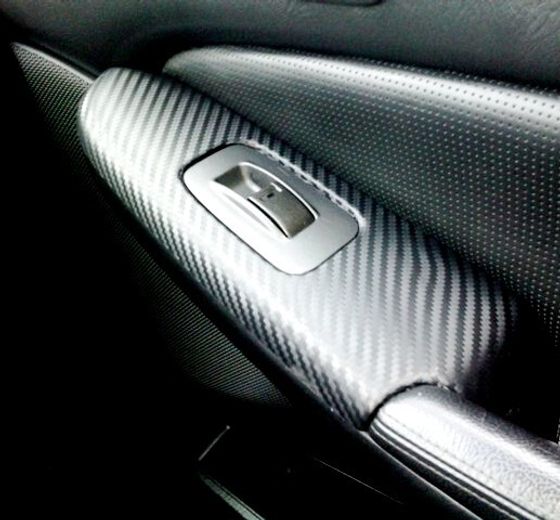 3D карбон пленка серая