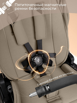 Детская коляска 2 в 1 Sweet Baby SBL Orso 427633 Beige