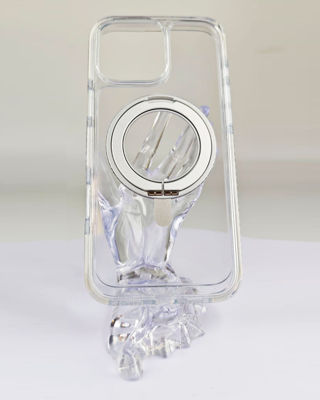 Чехол Anker MagGo Magnetic Case with Stand для Apple IPhone 16 Pro Белый (Aurora White)