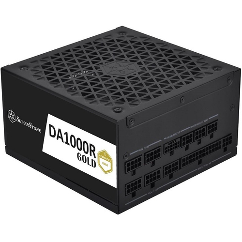 Блок питания SilverStone 1000W Cybenetics DA1000R Gold, модульный, 16 Pin PCIe 5.0, 80 PLUS Gold (SST-DA1000R-GM-WWW)