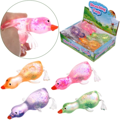 Игрушка «Гусь» мялка, 15 см, микс