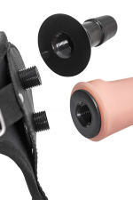 Женские трусики для страпона c вагинальной пробкой ToyFa RealStick Strap-On Emery 972011