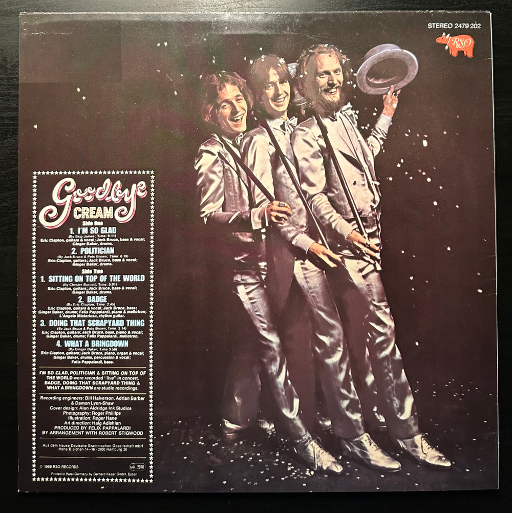 Cream- Goodbye (Германия 1978г.)