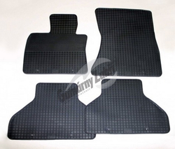 Коврики салона Gumarny Zubri для BMW X5 F15 2013- / E70 2007-2013 черные. Артикул STR32-00218