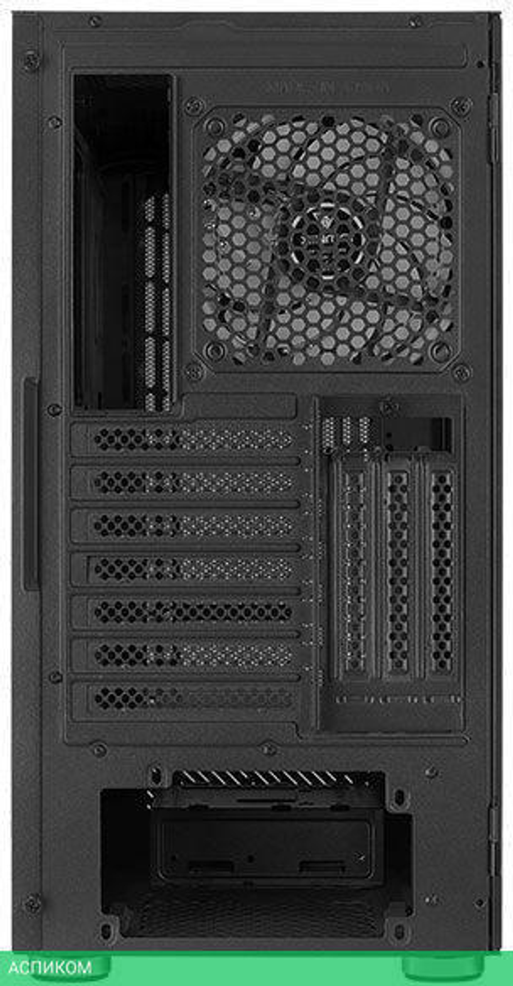 Корпус Aerocool Graphite-G-BK-v2 без БП черный (ACCM-PB24033.11)