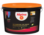 КРАСКА ВД-ВАЭ ALPINA БАРХАТНАЯ ИНТЕРЬЕРНАЯ БАЗА 1, БЕЛАЯ 2,5Л / 3,68КГ