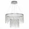 SL6201.103.55 Люстра подвесная ST-Luce Серебристый/Прозрачный LED 1*55W 3000K/4000K/6000K VEGA
