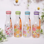 Бутылка питьевая пластиковая 400мл «Лето»