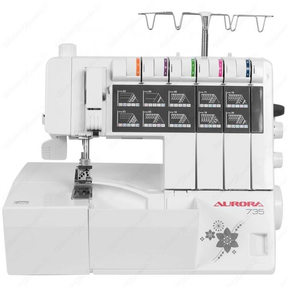 Коверлок Aurora 735