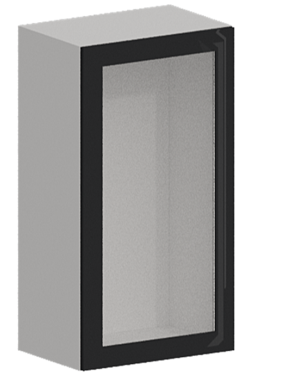 Кухня Модуль ШВС 509 Белый / Графит Глянец