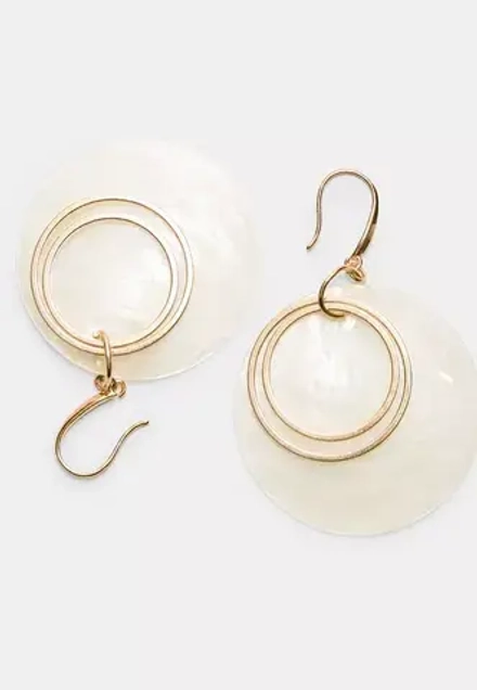 STRADIVARIUS Круглые серьги, золотой