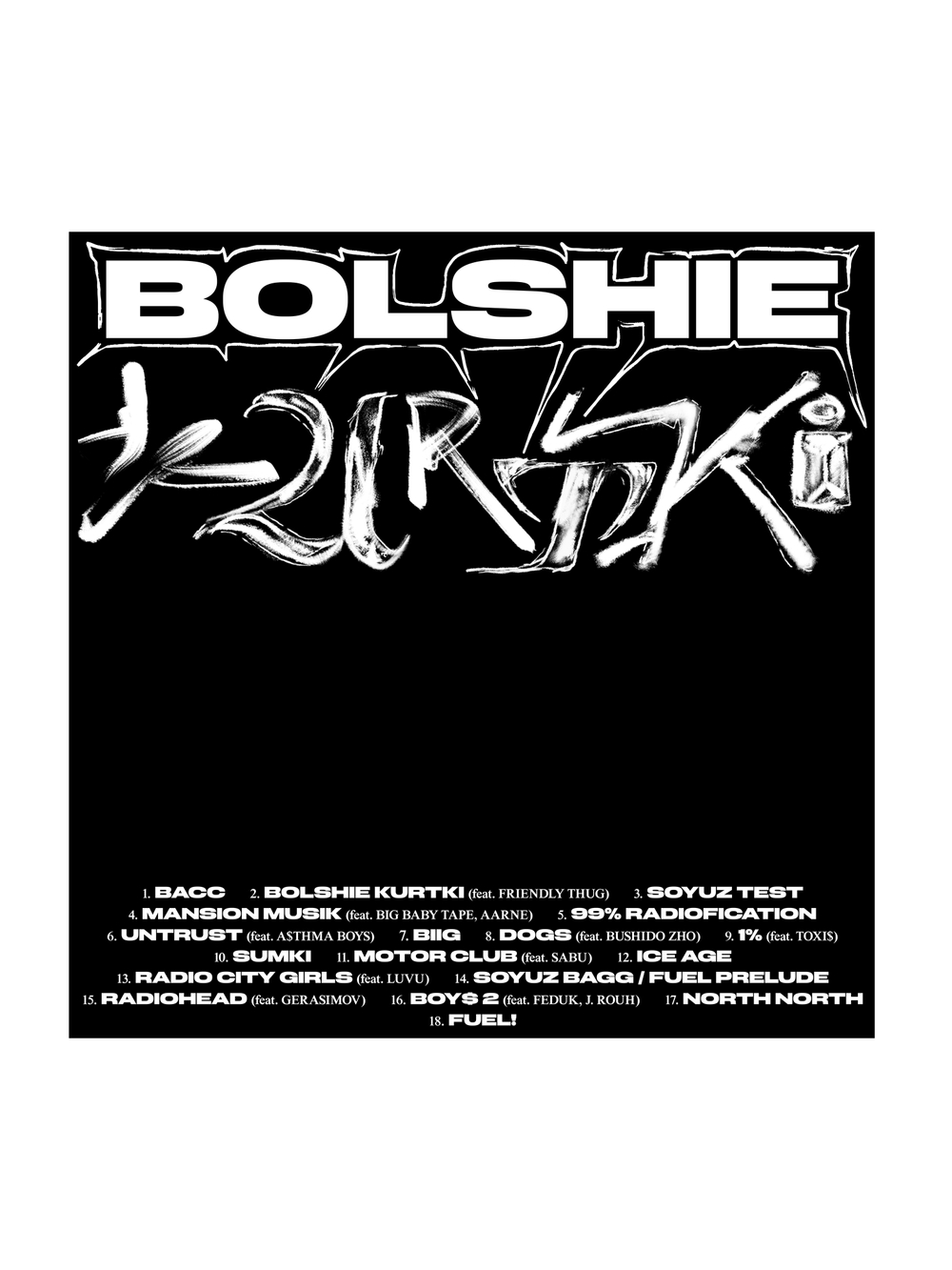 LIMITED BUNDLE SALUKI "BOLSHIE KURTKI" 2LP VINYL