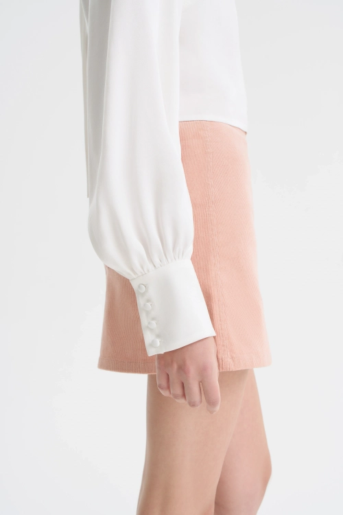 Блуза укороченная