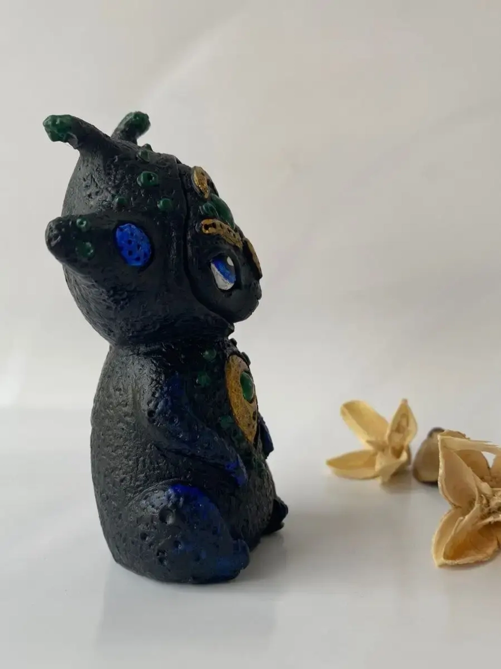 Коллекционная алтарная фигурка статуэтка Дух Земли оберег