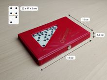 Домино: 4807  BD-P4007 (красный)