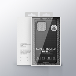 Двухкомпонентный чехол от Nillkin для iPhone 13 Pro Max, серия Super Frosted Shield Pro, черный