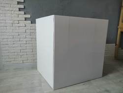 Коробка для шаров (Белая) 60*80*80 см (Ш*Д*В)