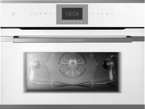 Компактный духовой шкаф Kuppersbusch CBP 6550.0 W3 Silver Chrome