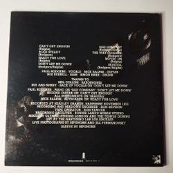 Винтажная виниловая пластинка LP Bad Company (Jpana 1974) (No Obi) The Way I Choose ILS-80057