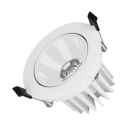 Светильник MS-FORECAST-BUILT-TURN-R102-12W Day4000 (WH-WH, 32 deg, 230V) (Arlight, IP20 Металл, 5 лет) 037098