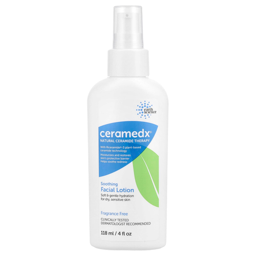 Ceramedx, успокаивающий лосьон для лица, без отдушек, 118 мл (4 жидк. унций)