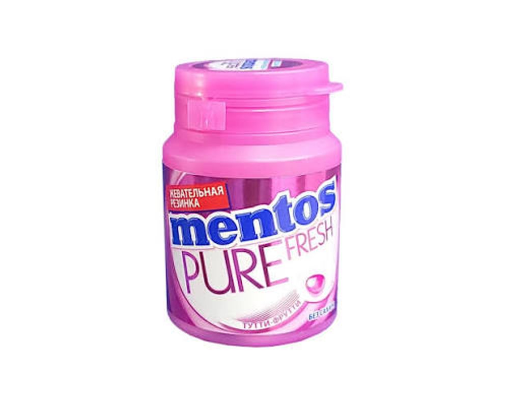Жевательная резинка "Ментос" в банке Тутти-Фрутти 54г