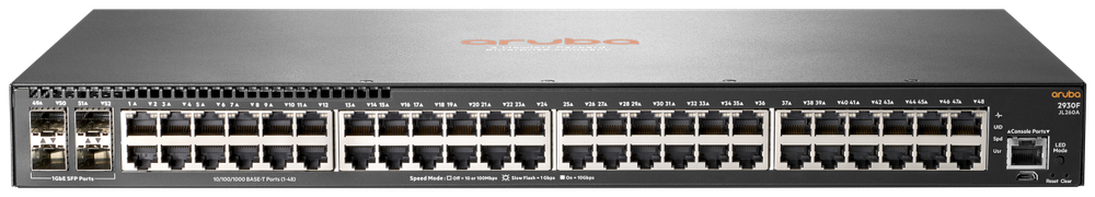 Коммутатор Hpe Aruba 2930F JL260A#ABB 48G 4SFP управляемый