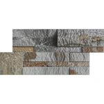 Натуральный камень Кварцит серо-зеленый Pharaon 180x350x10-20 Модерн