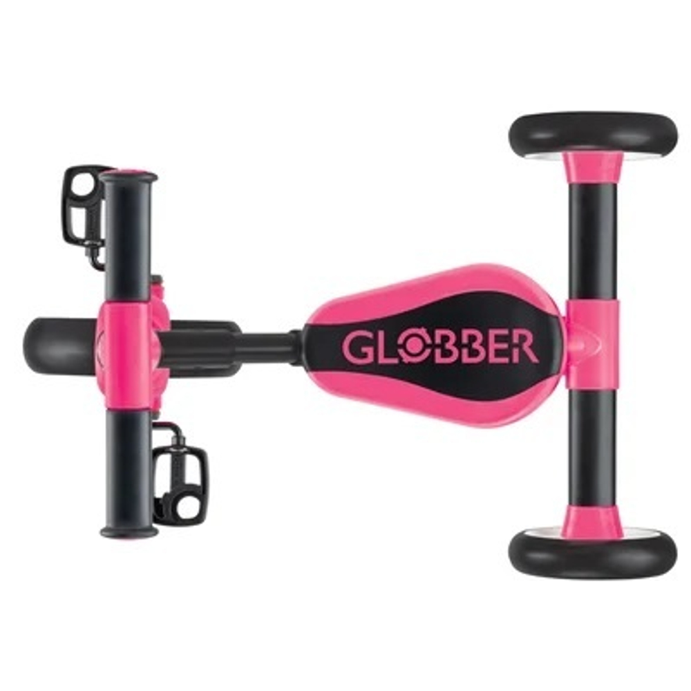Трёхколёсный велосипед-беговел Globber Learning Trike 2 в 1 Fuchsia