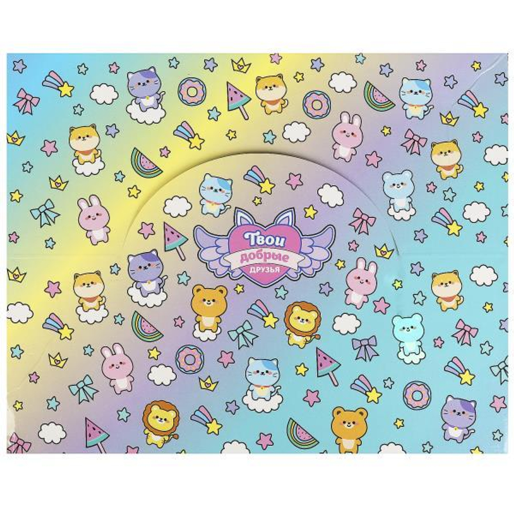 Милый мишка 14см, 3 цвета, без чипа, M098859-14D (Добрые игрушки)