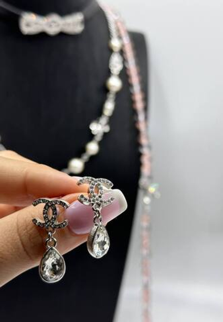 Серьги CHANEL