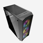 Корпус ATX Powercase Rhombus X3 Mesh LED