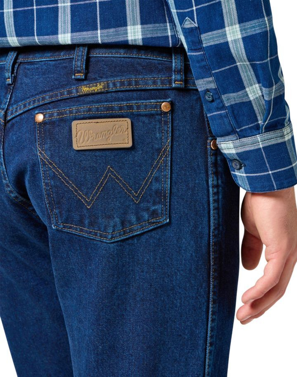 Джинсы Wrangler 13MWZ DARK STONE синий