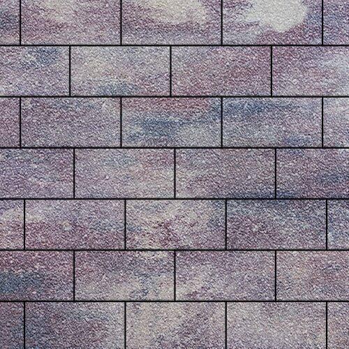 Тротуарная плитка Грас, 80 мм, ColorMix Каратау, antico