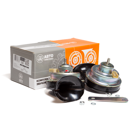 Сигнал звуковой, ГАЗ, 12 В (комплект низкий тон/высокий тон)