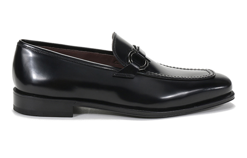 FERRAGAMO Rolly Casual Shoes Men"s Black