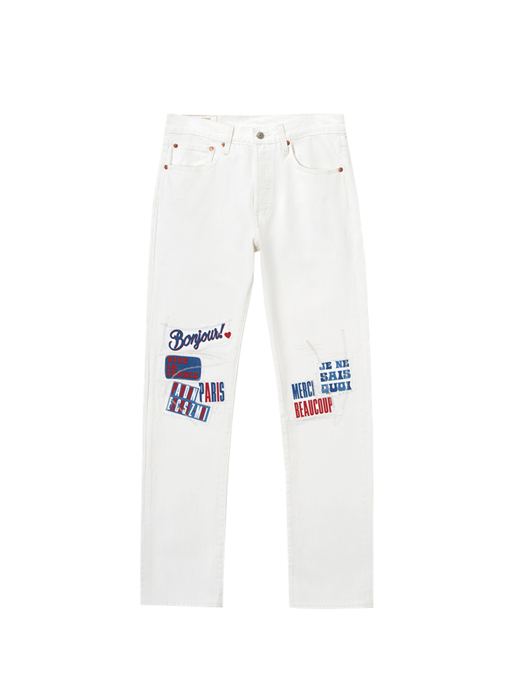 Мужские прямые джинсы Levi's 501 Paris Original Straight 00501-3541, Ограниченная серия